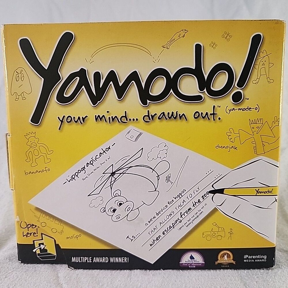 Boardgame Idea Storm Yamodo Your Mind Drawn Out Multi Award Winner Vintage New
